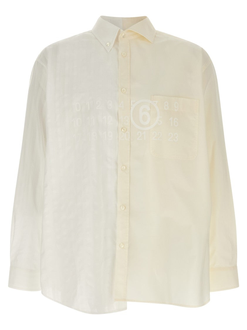 Mm6 By Maison Margiela 'Numeric Signature Mm6' Shirt