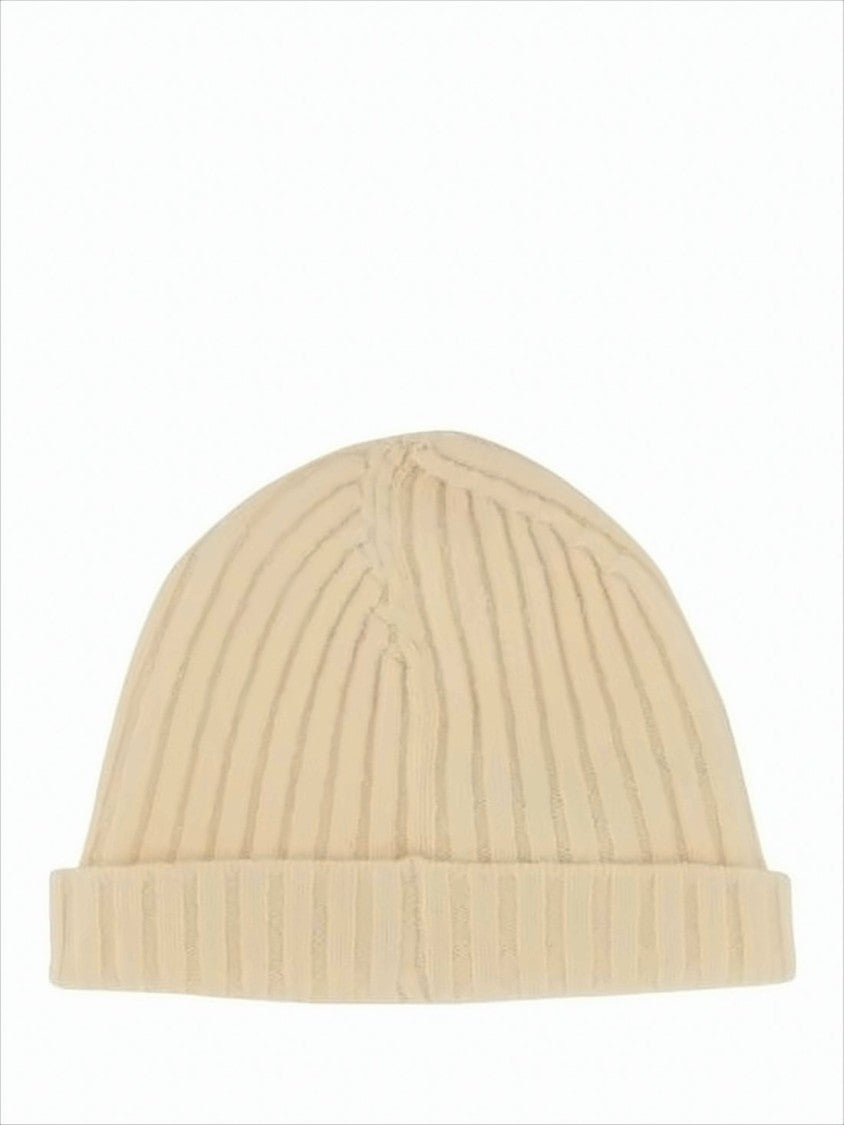 Jil Sander Ribbed Knit Beanie With Folded Cuff