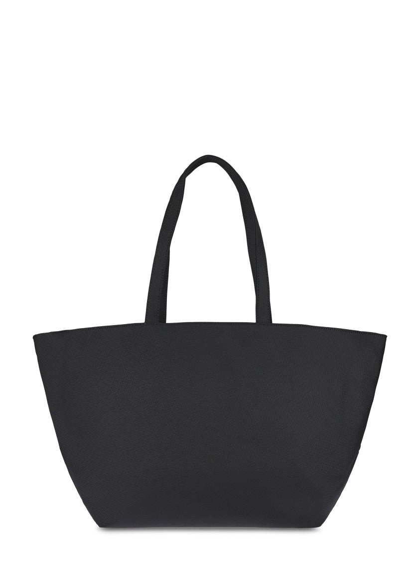 Alexander Wang Structured Black Tote Bag With Subtle Embossed Logo