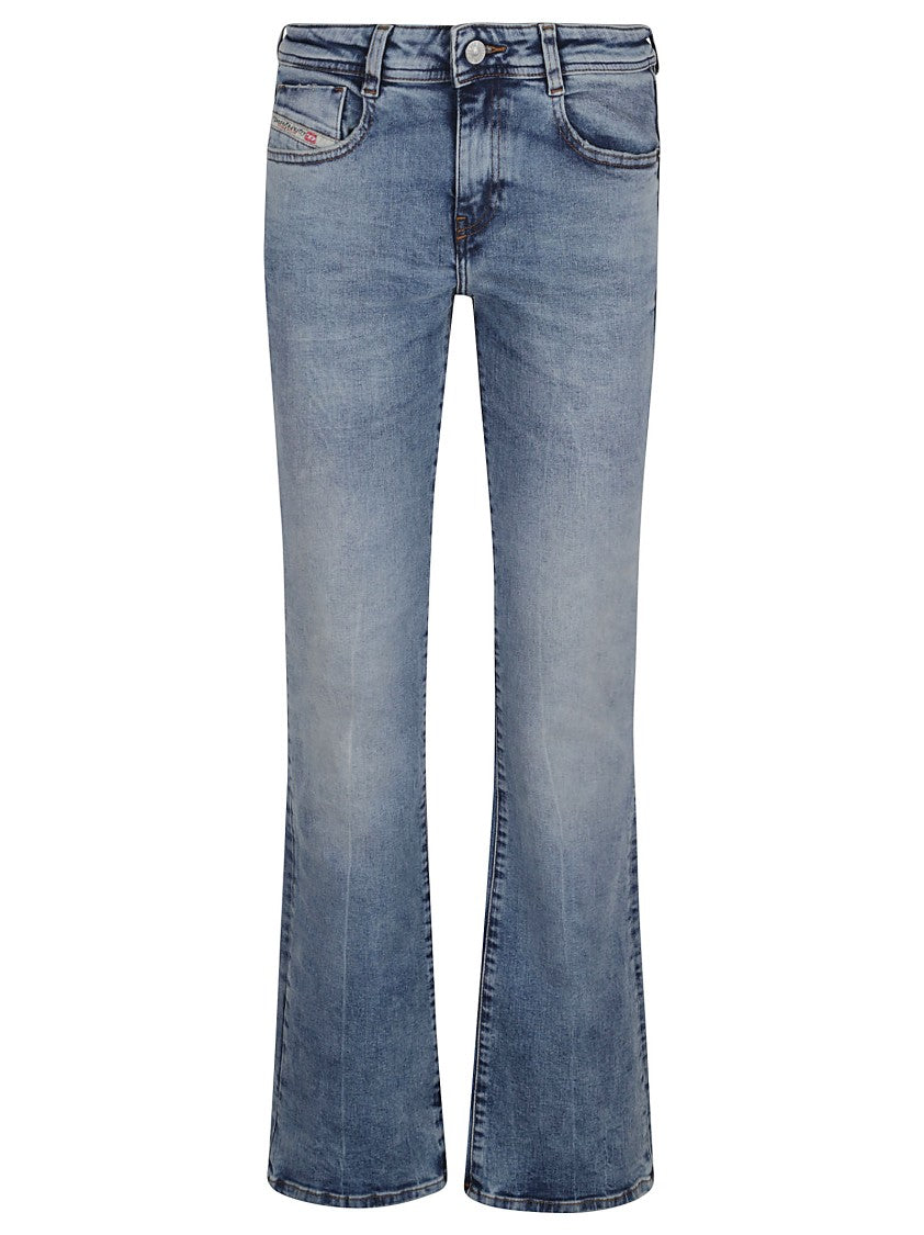 Diesel Vintage Wash Flared Light Blue Jeans