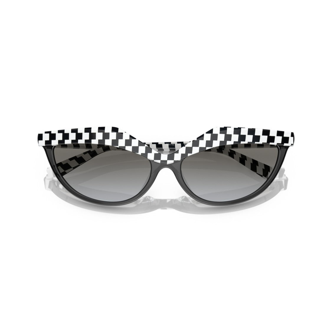 Alain Mikli 0A05070 Cat-Eye Sunglasses With Checkerboard Pattern And Gradient Lenses