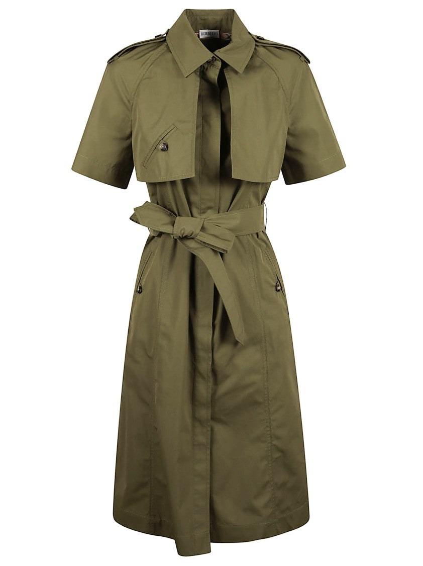 Burberry Structured Trench Coat-Inspired Dress