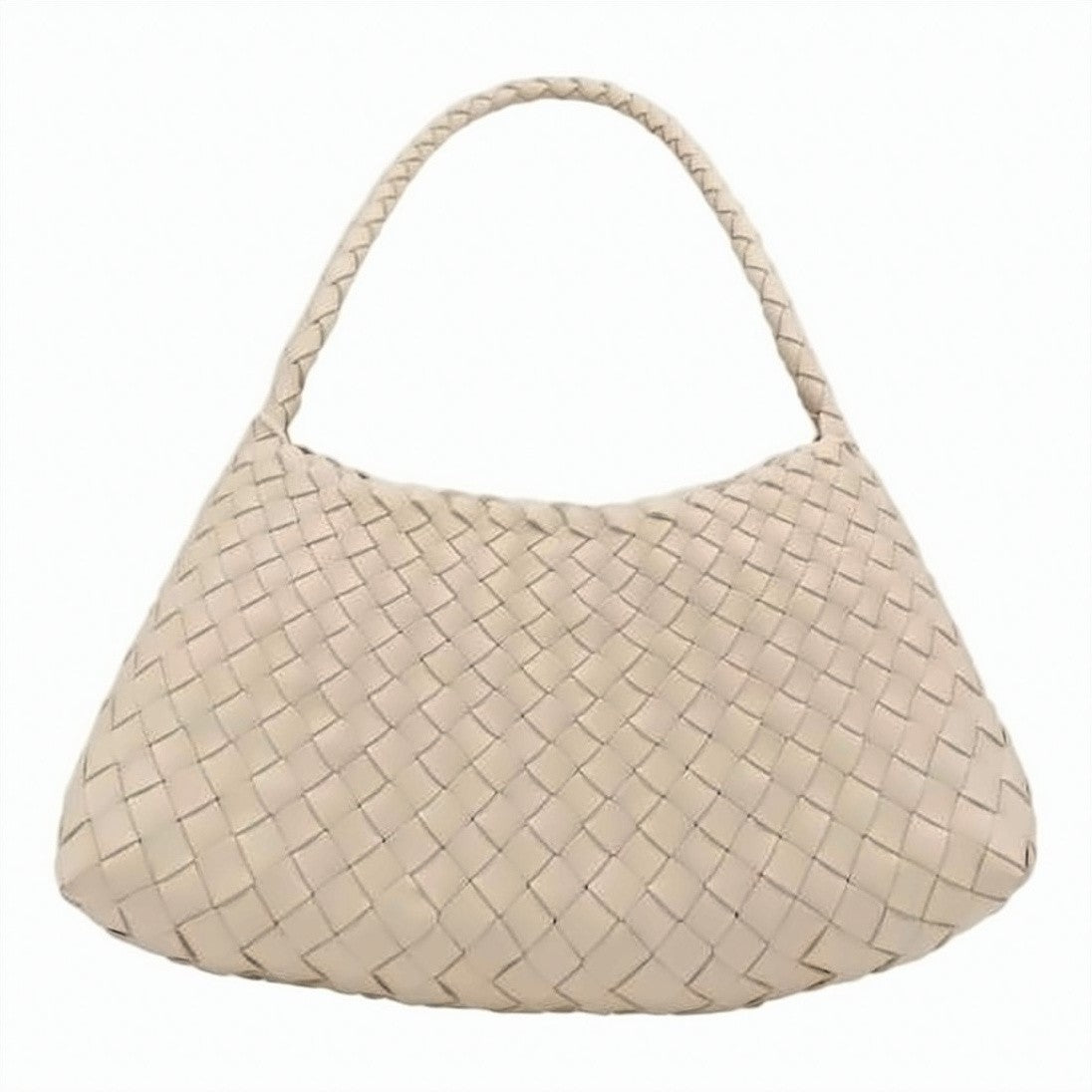 Dragon Diffusion Woven Buffalo Leather Rosanna Shoulder Bag