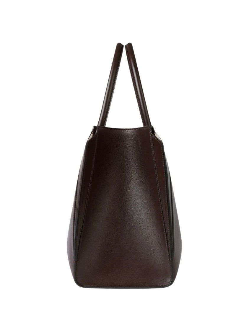 Givenchy Dark Brown Calf Leather Medium Antigona Catchall Tote Bag