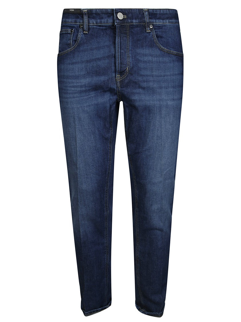 Pt05 Loose-Fit Denim Jeans With Classic Five-Pocket Design