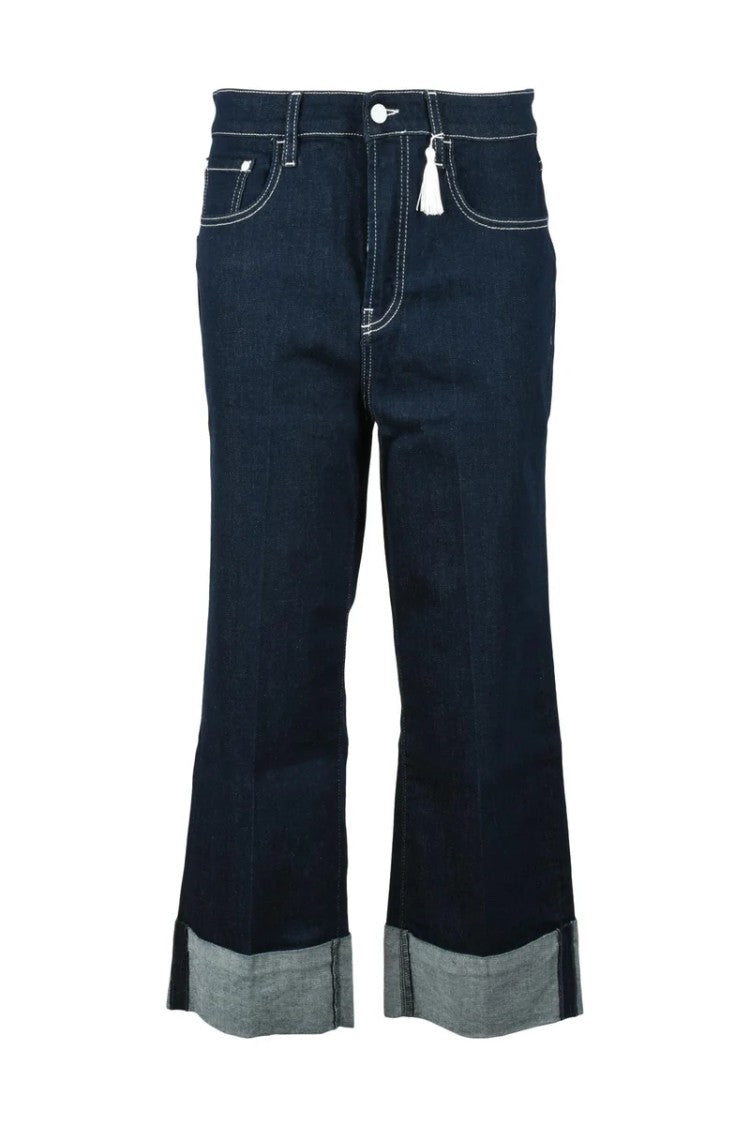 Cycle Multicolor Cotton Stretch Jeans