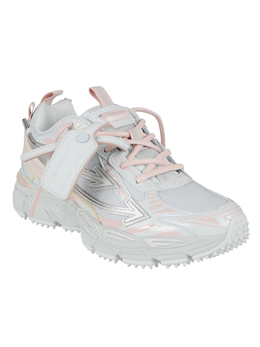 Off-White Layered Design Sneakers With Chunky Sole
