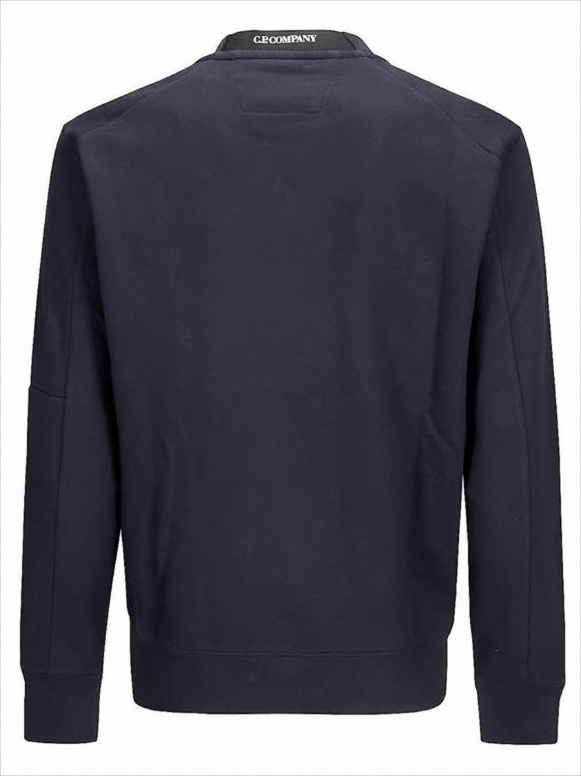 C.P. Company Long-Sleeve Crewneck Sweatshirt With Distinctive Lens Detail