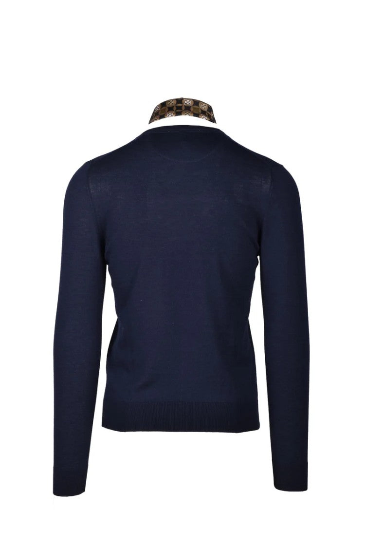 Wild Cashmere Silk And Cashmere Sweater - Blue