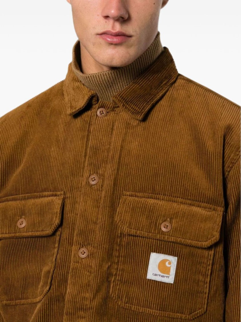 Carhartt Wip Brown Relaxed Fit Corduroy Jacket
