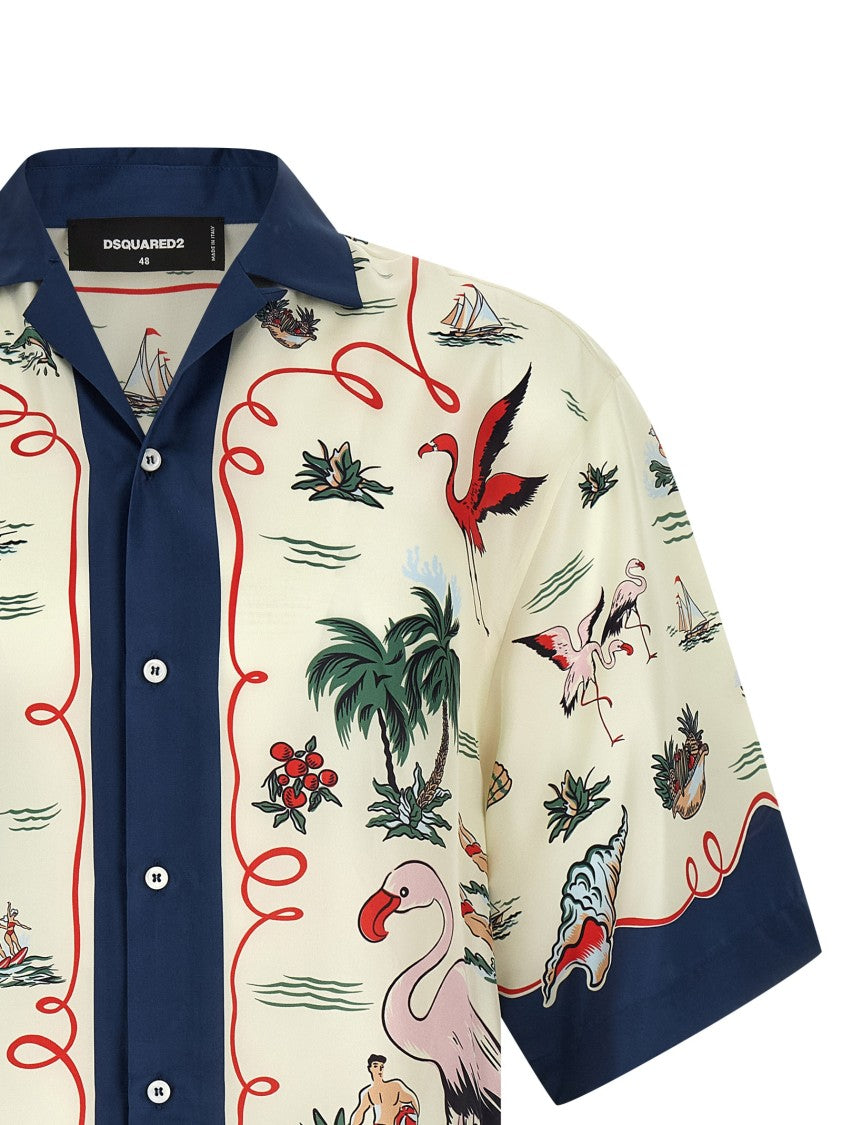 Dsquared2 Aloha Souvenir' Shirt