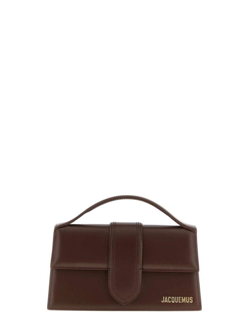 Jacquemus Rectangular Handbag With Structured Silhouette And Gold-Tone Accents