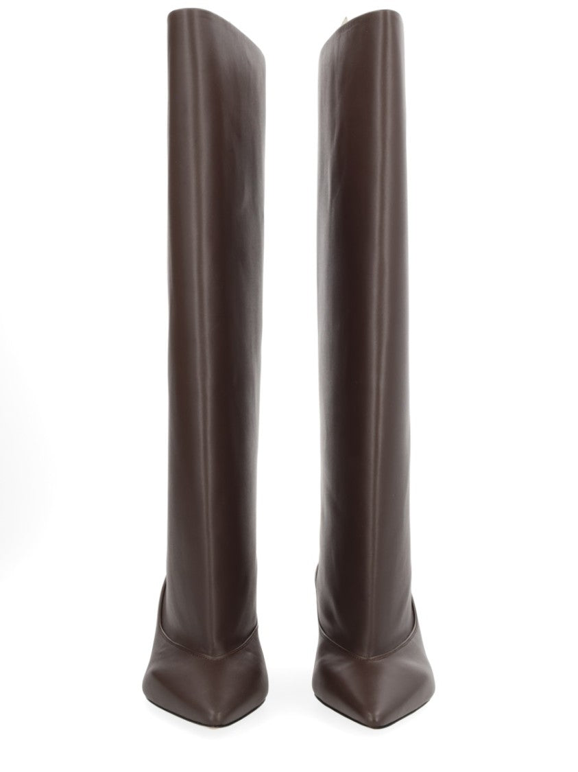 Jacquemus Tourni Sculptural Pointed Boots