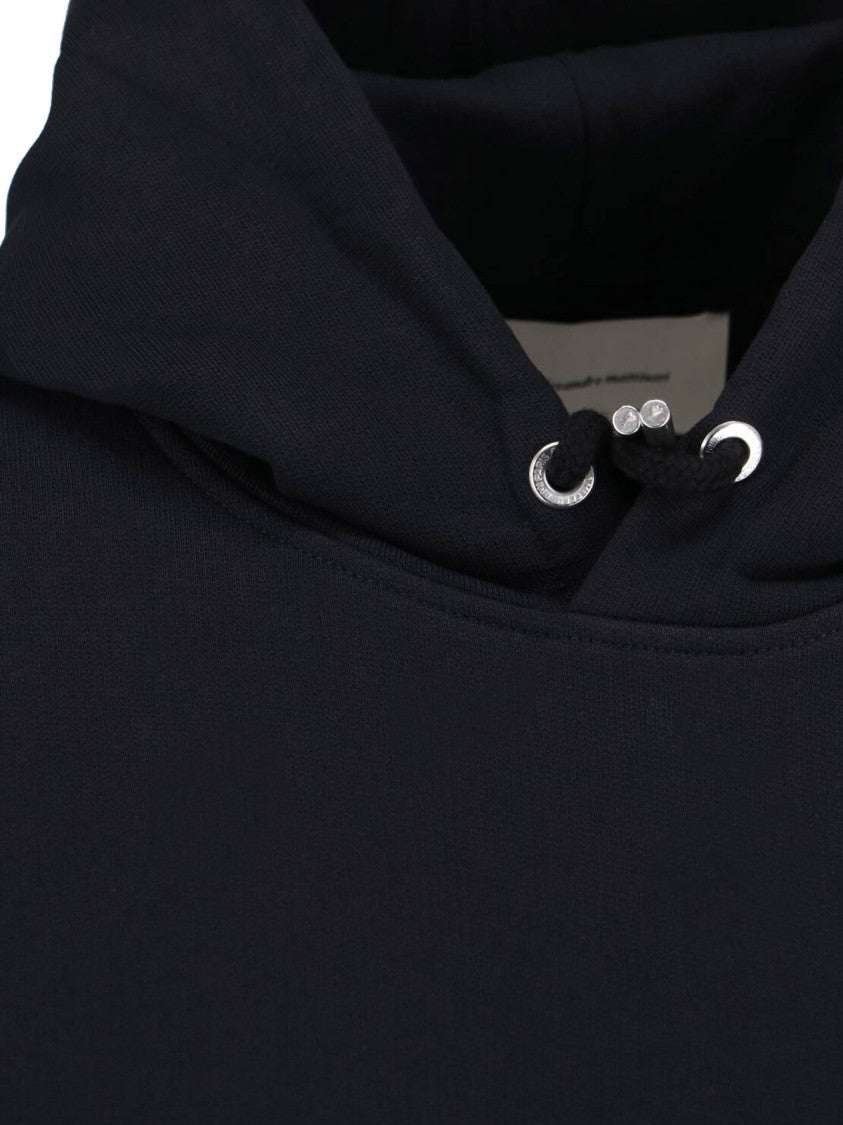 Ami Paris Black Ami De Coeur Cotton Hoodie