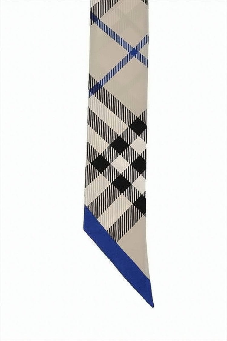Burberry Pointed-Edge Silk Scarf