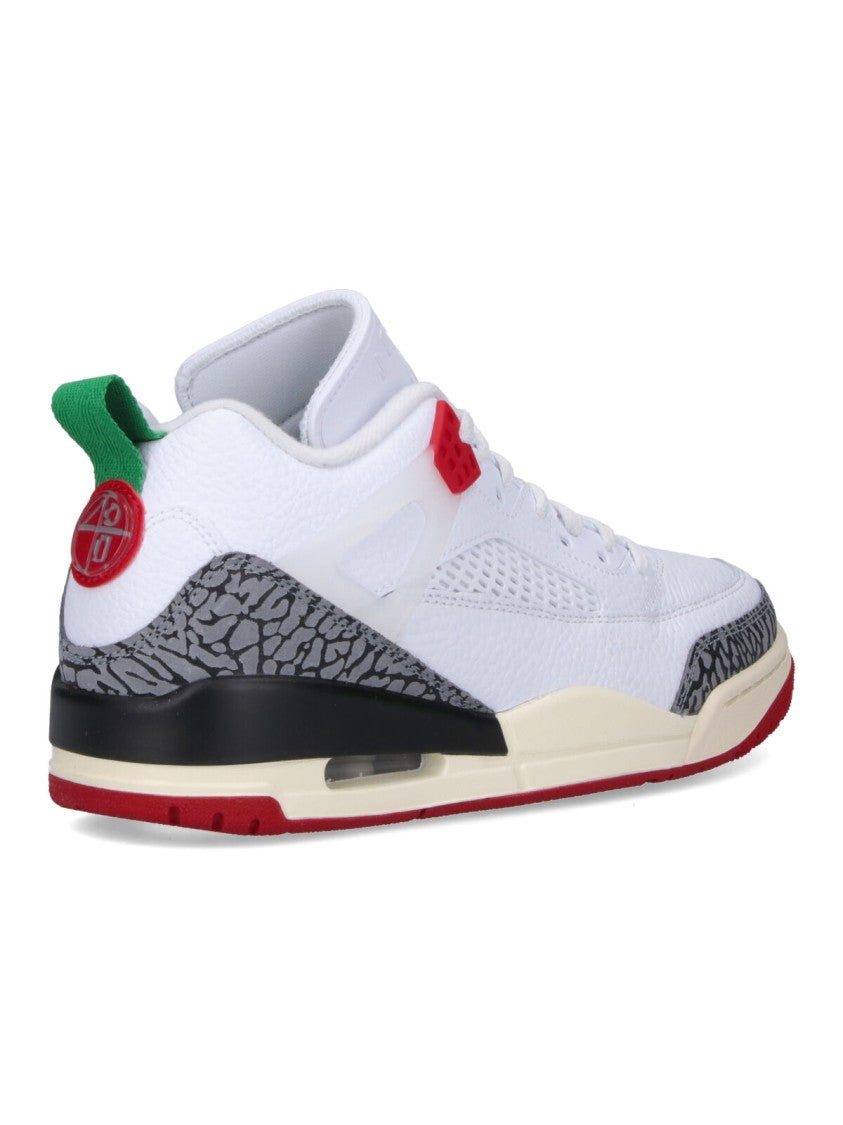 Nike "Jordan Spizike Low" Sneakers, In White Leather