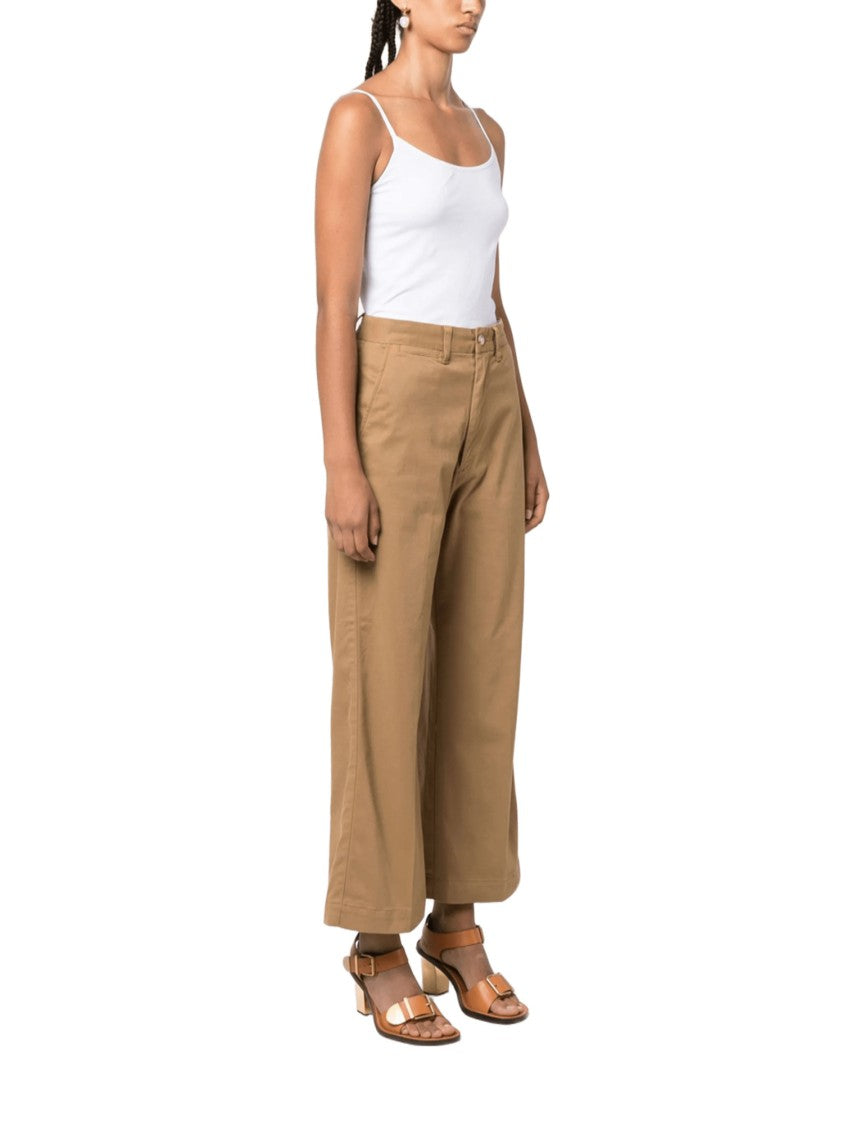 Polo Ralph Lauren Cropped Khaki Trousers