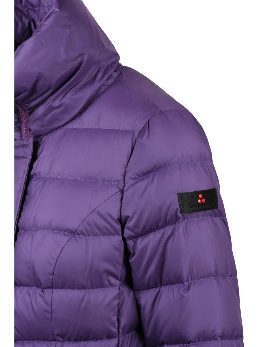 Peuterey Purple Flagstaff Quilted Down Jacket