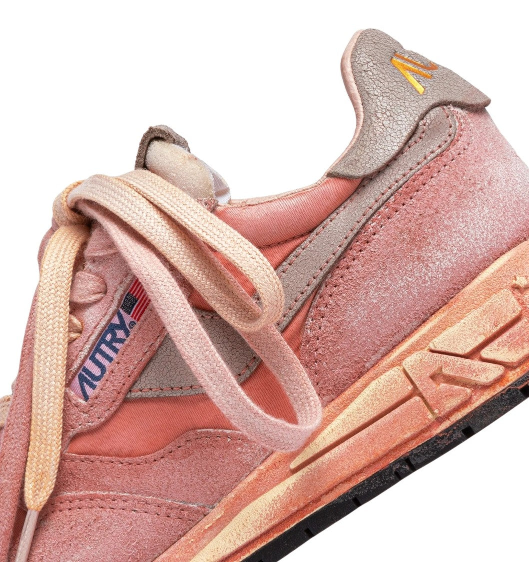 Autry Reelwind Sv Low Sket Nyl Pink Pink Sneaker