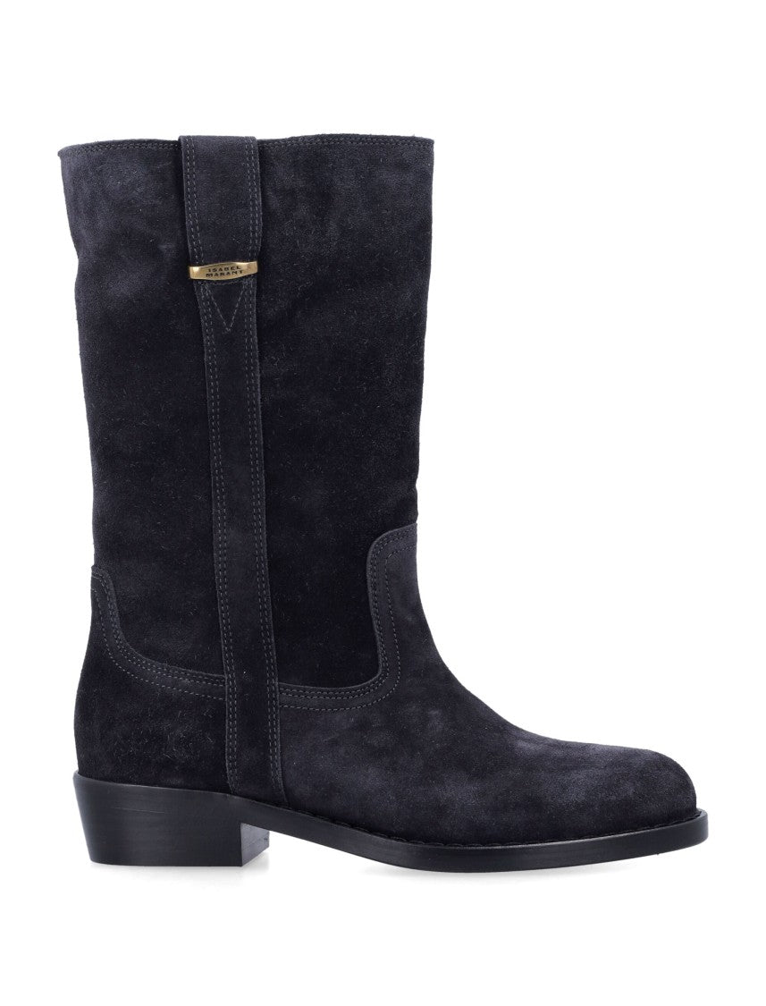 Isabel Marant Suede Knee-High Heikee Boots