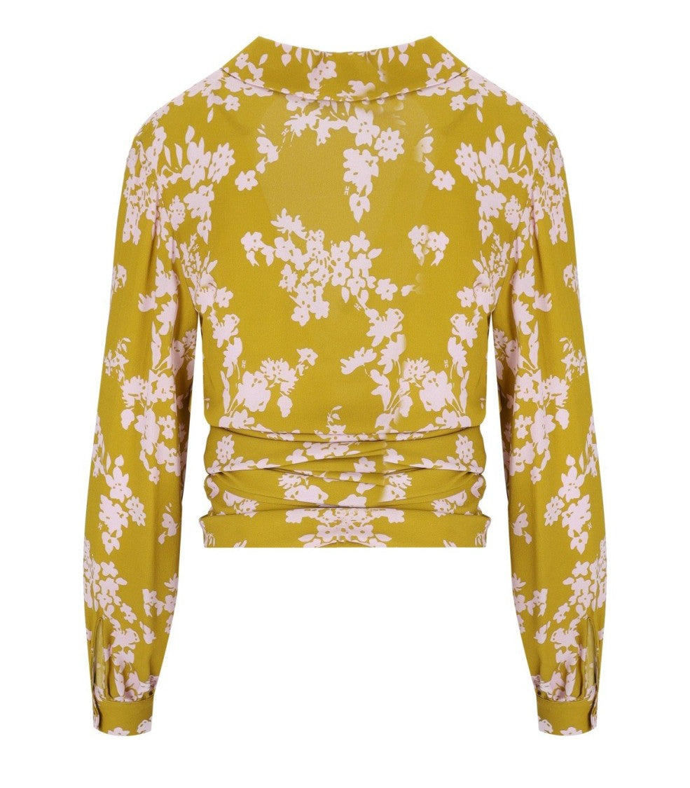 Elisabetta Franchi Curry Quarzo Floral Shirt