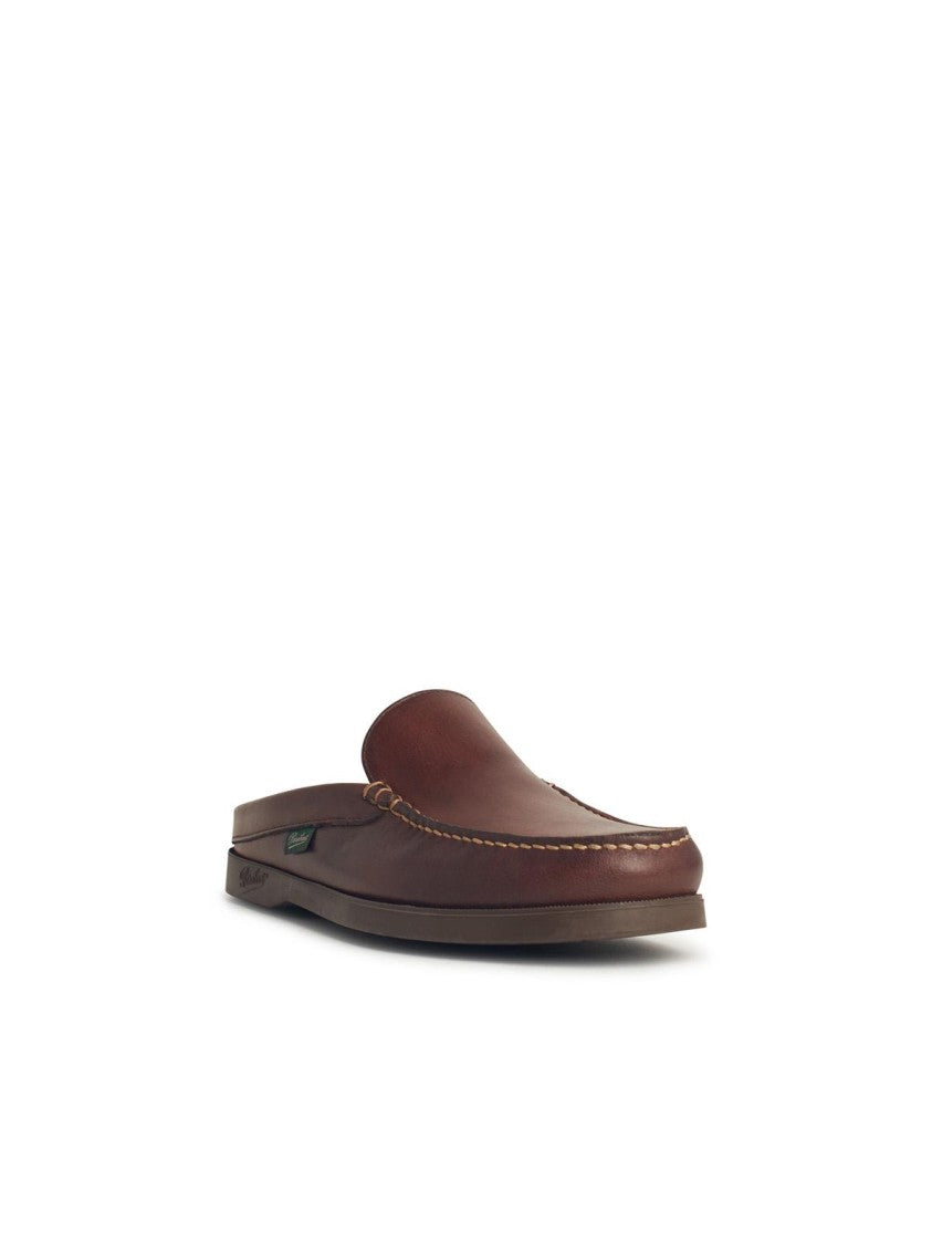 Paraboot 'Bahamas' Brown Leather Loafers