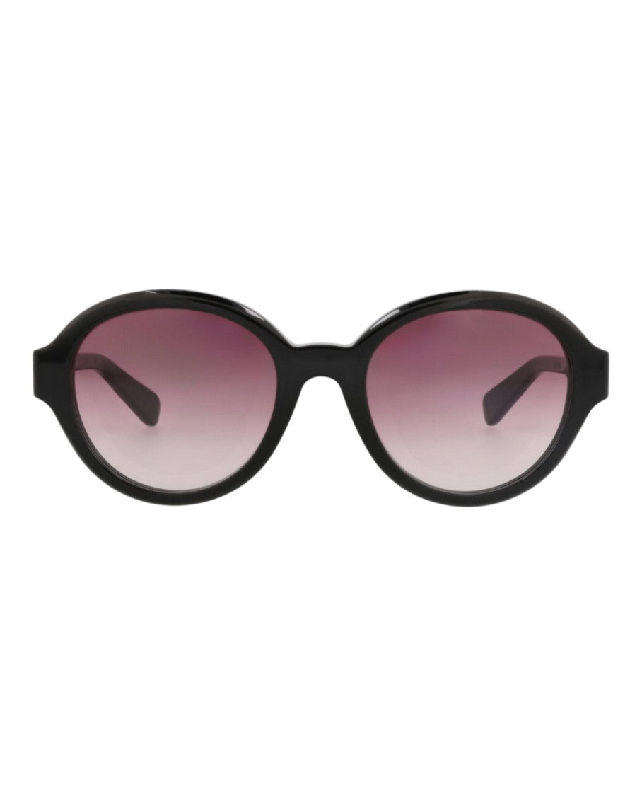 Chloé Round-Frame Gradient Lens Sunglasses In Recycled Acetate