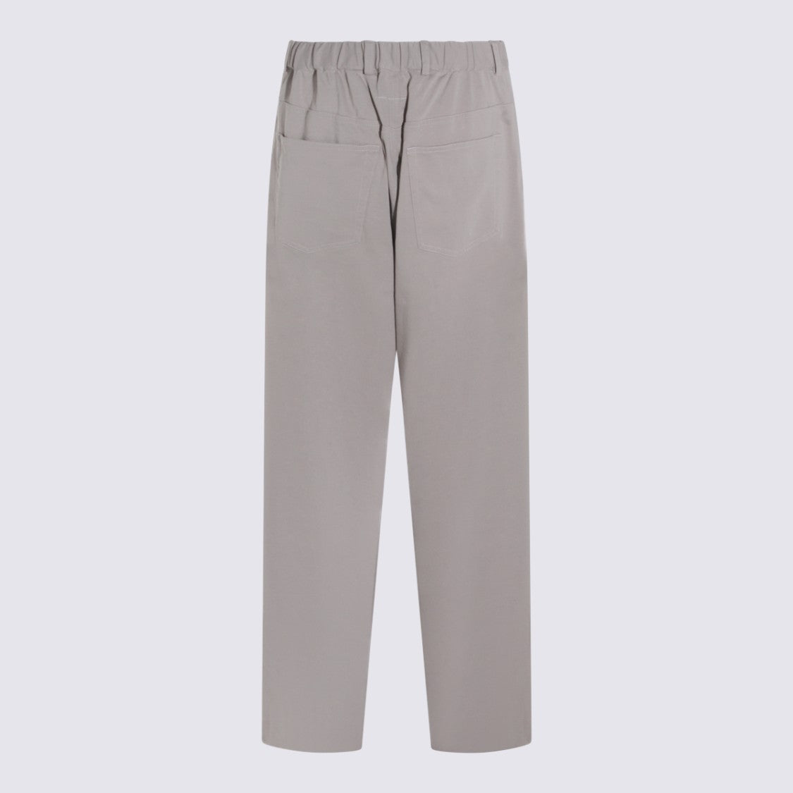 Mm6 By Maison Margiela Straight-Leg Trousers With Structured Waistband