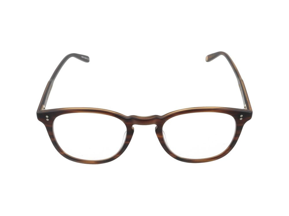 Garrett Leight Matte Brandy Tortoise Acetate Optical Glasses