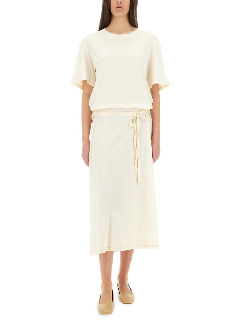 Lemaire T-Shirt Dress With Belt