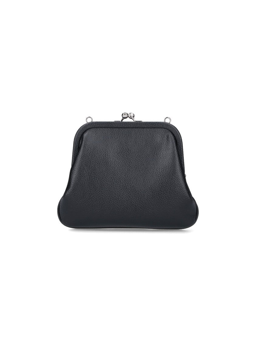 Vivienne Westwood "Vivienne Clutch" Shoulder Bag, In Black Fabric