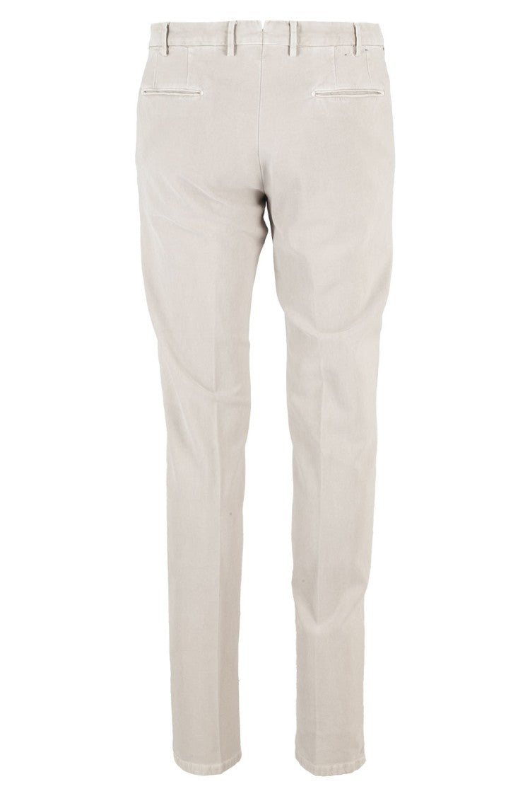 Santaniello Tailored Chino Pants In Soft Mastice Shade