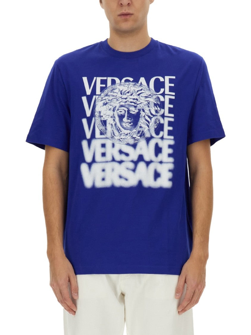 Versace T-Shirt With Logo