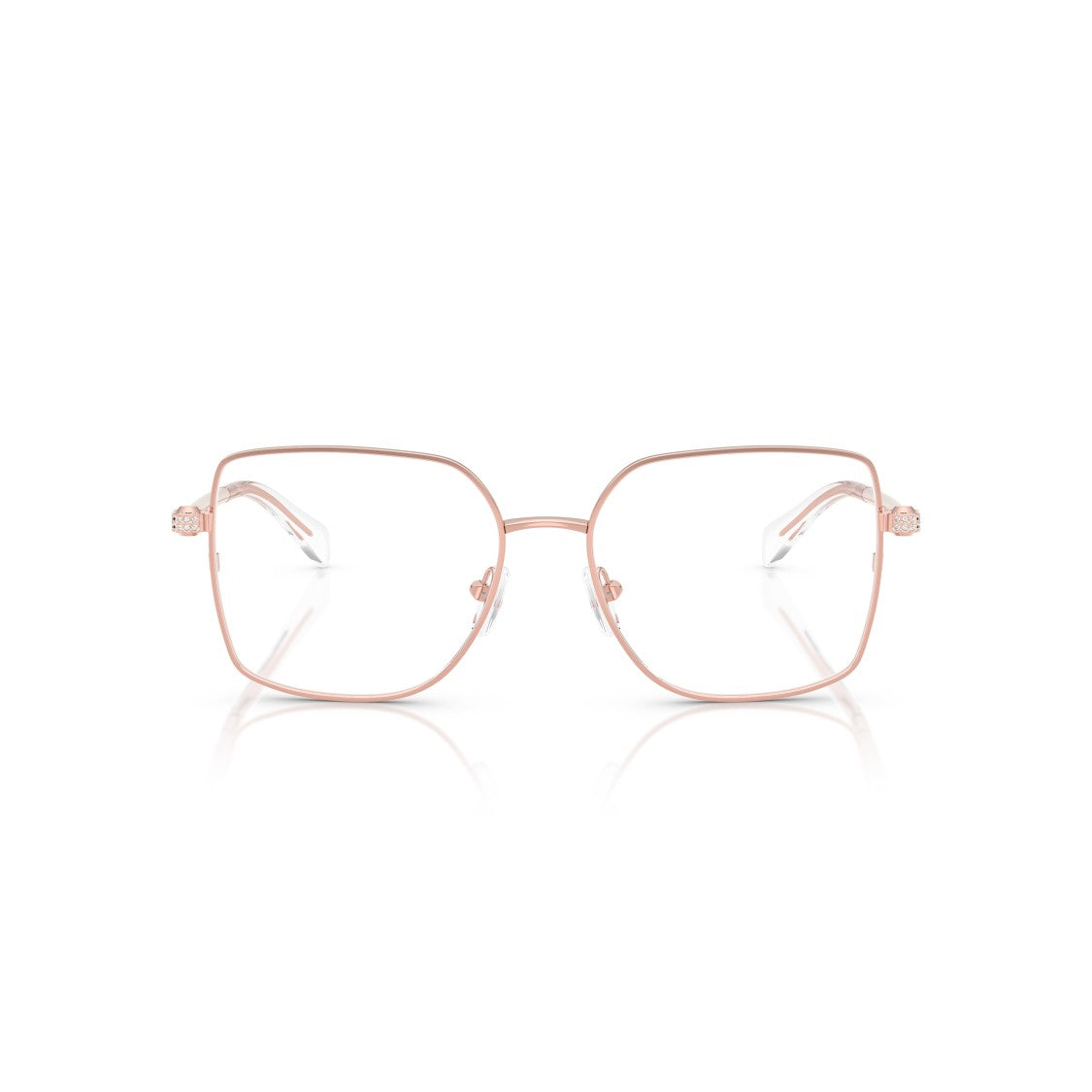 Michael Kors 0Mk3091b Delicate Rose Gold Metal Frame Eyeglasses With Adjustable Nose Pads