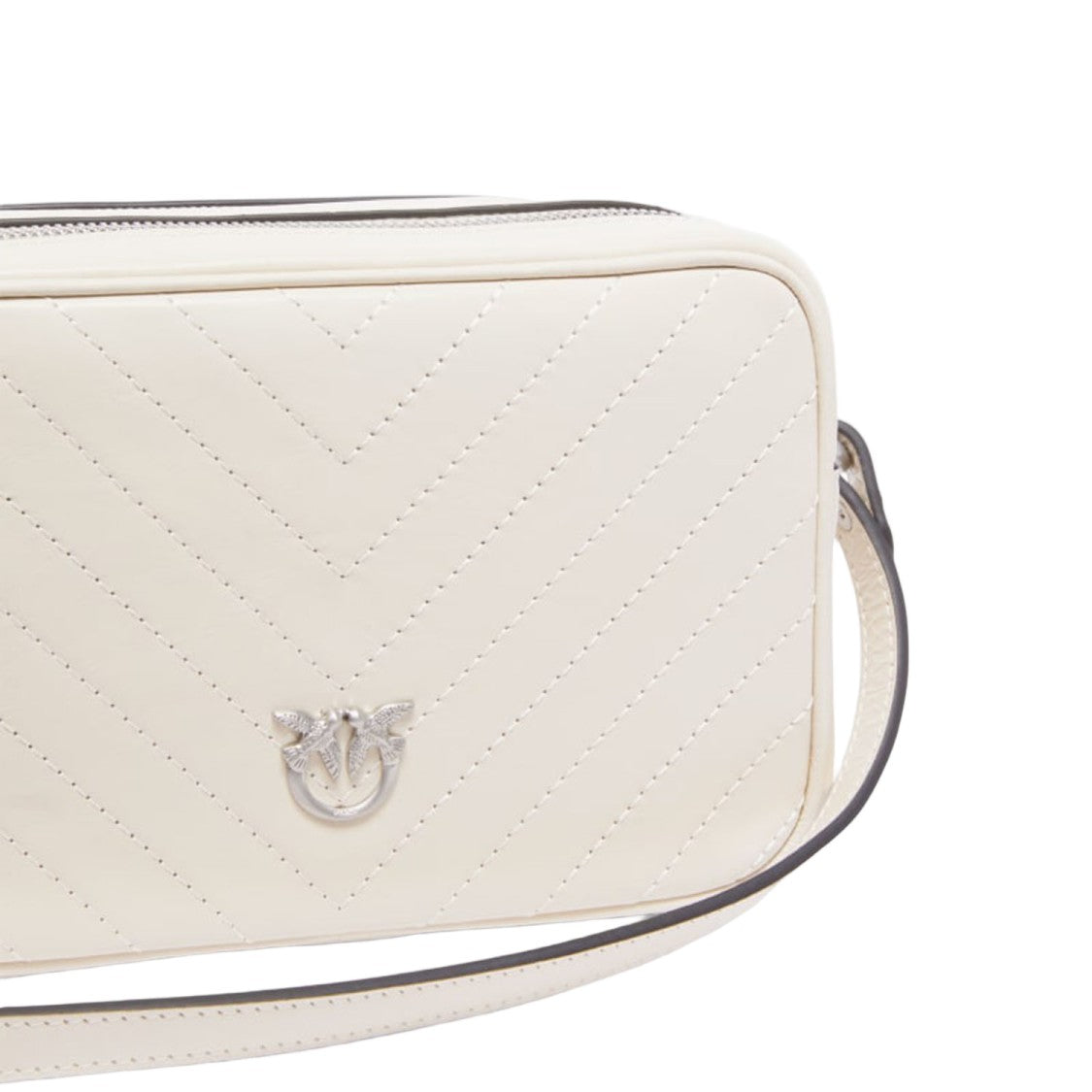 Pinko Rectangular Quilted Crossbody Bag
