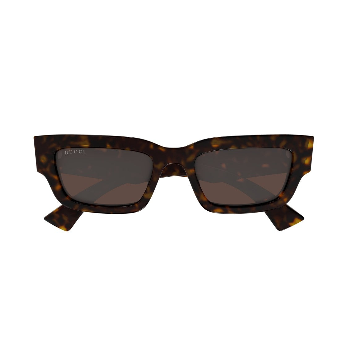 Gucci Gg1838s Rectangular Tortoiseshell Acetate Sunglasses