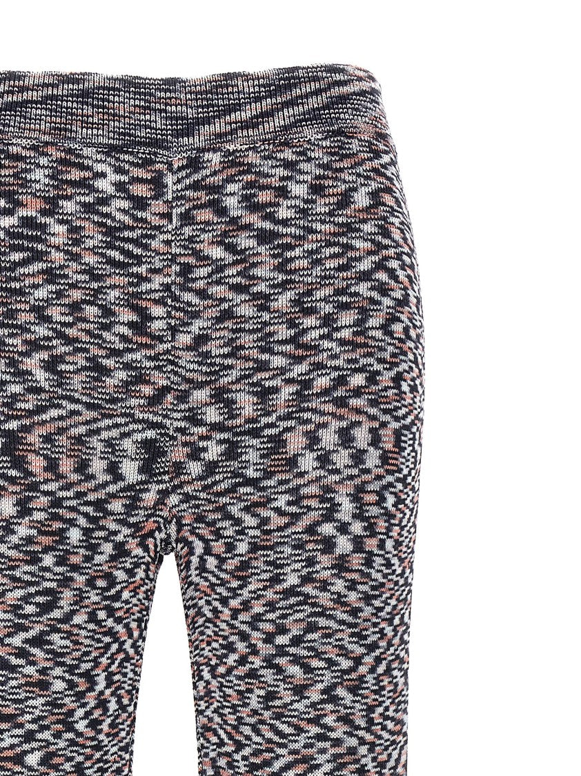 Missoni Intricate Patterned Trousers With Flared Leg Design