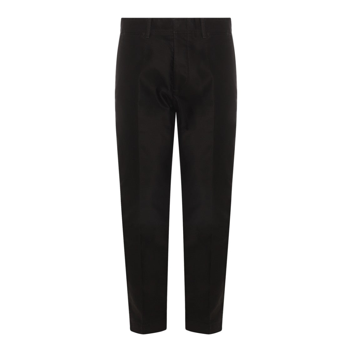 Alexander Mcqueen Tailored Black Wool Trousers With Structured Design And Functional Pockets