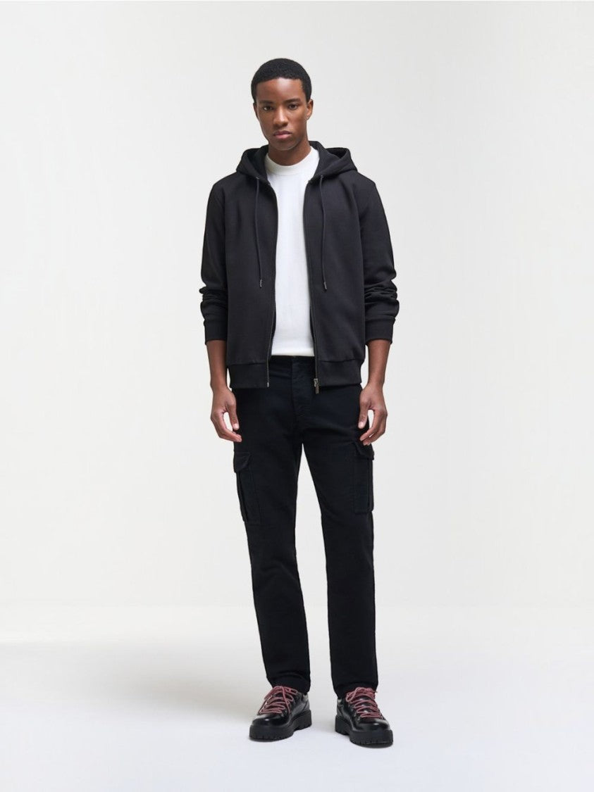 Colmar Black Zip-Up Hoodie