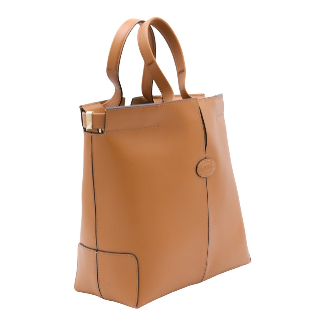 Tod's Structured Leather Tote Bag