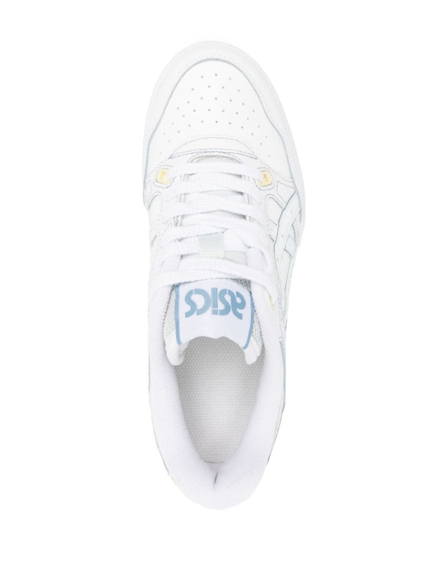 Asics Calf Leather Ex89 Sneakers With Perforated Toebox
