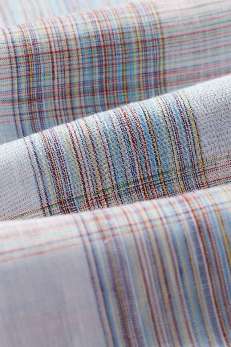 Portuguese Flannel Camile Pure Linen Madras Shirt