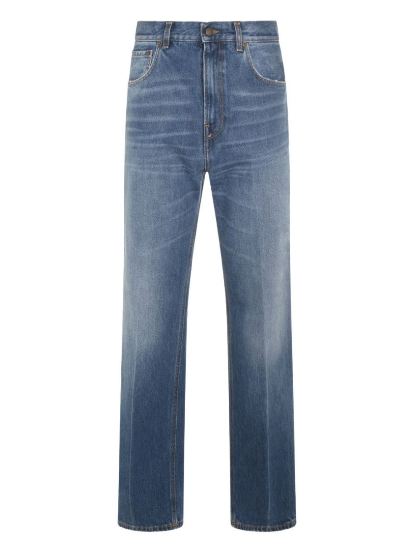Haikure Blue Five Pockets Denim Jeans