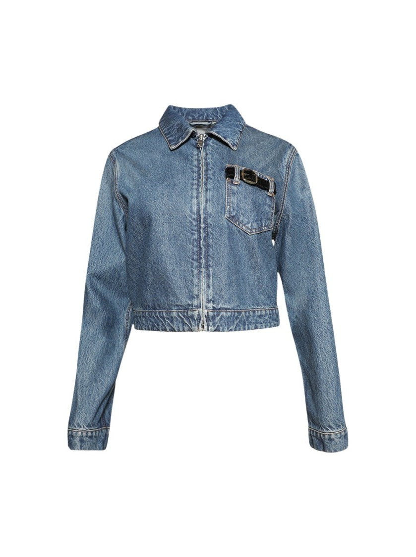 Coperni Denim Workwear Jacket Blue Vintage