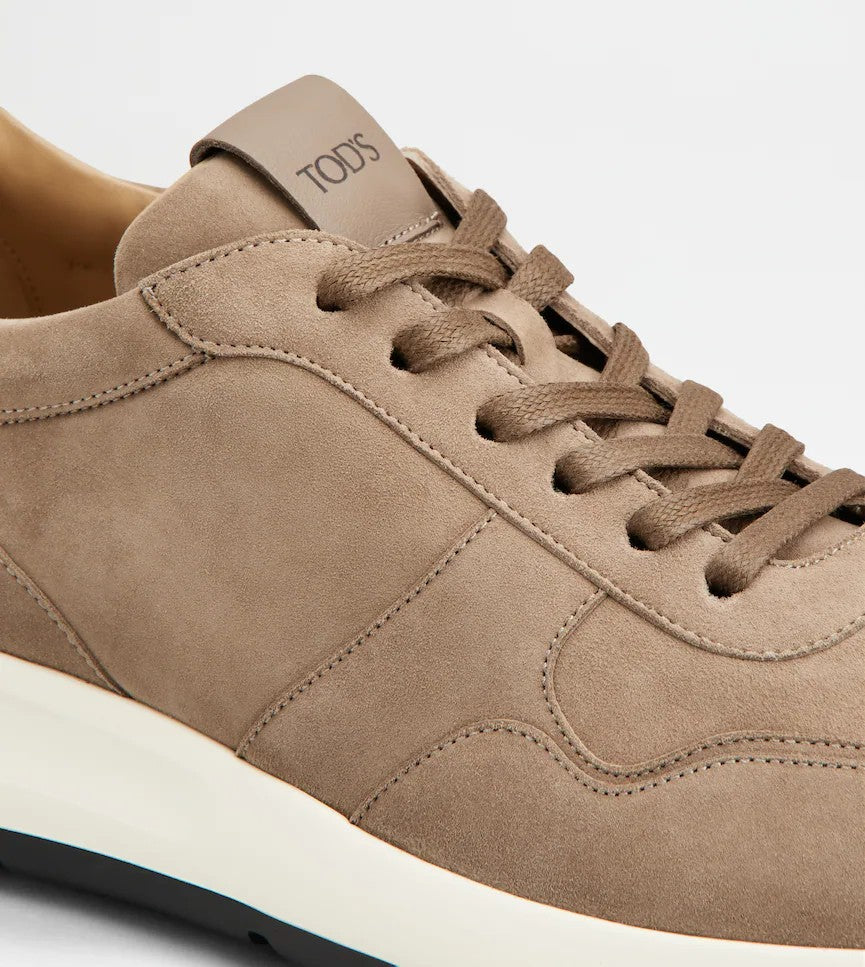 Tod's Sportivo 79K Sneakers In Light Clay Goat Leather