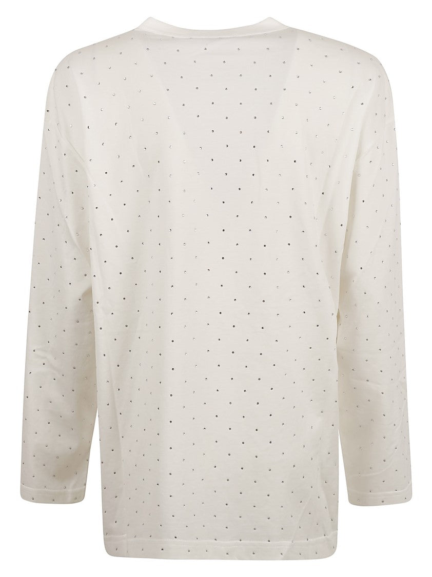 Fabiana Filippi Relaxed Fit White Sweater