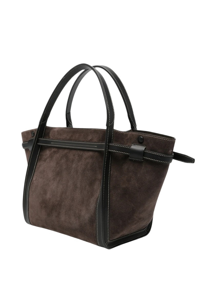 Tod's Tim Shopping Piccola Suede Handbag