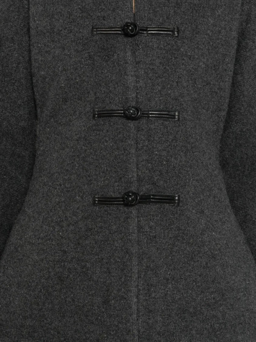 Róhe Mandarin Crew-Neck Jacket