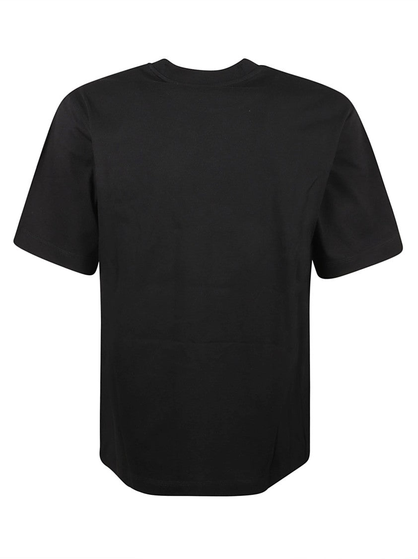 Burberry Graphic Knight Print Black T-Shirt