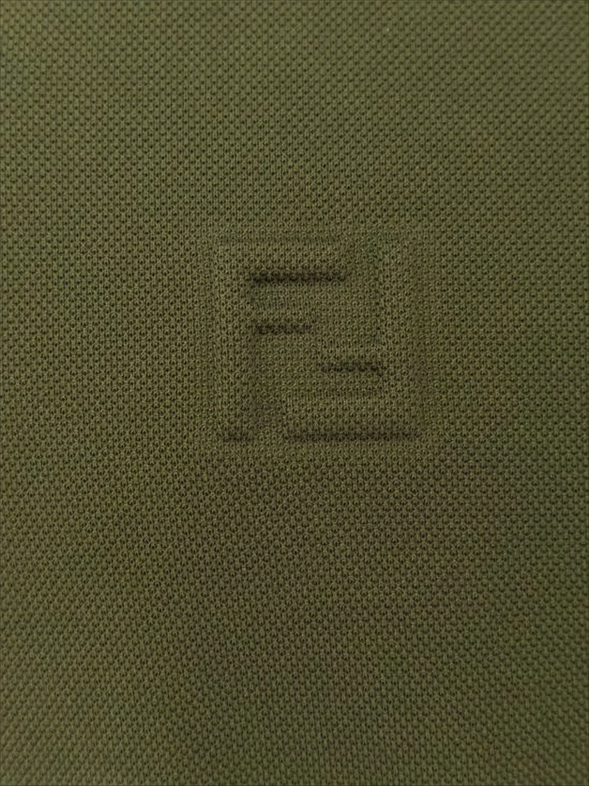 Fendi Classic Short-Sleeve Polo Shirt With Structured Collar